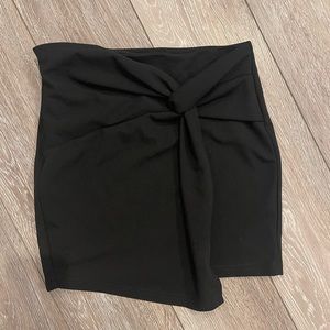 Small black skirt